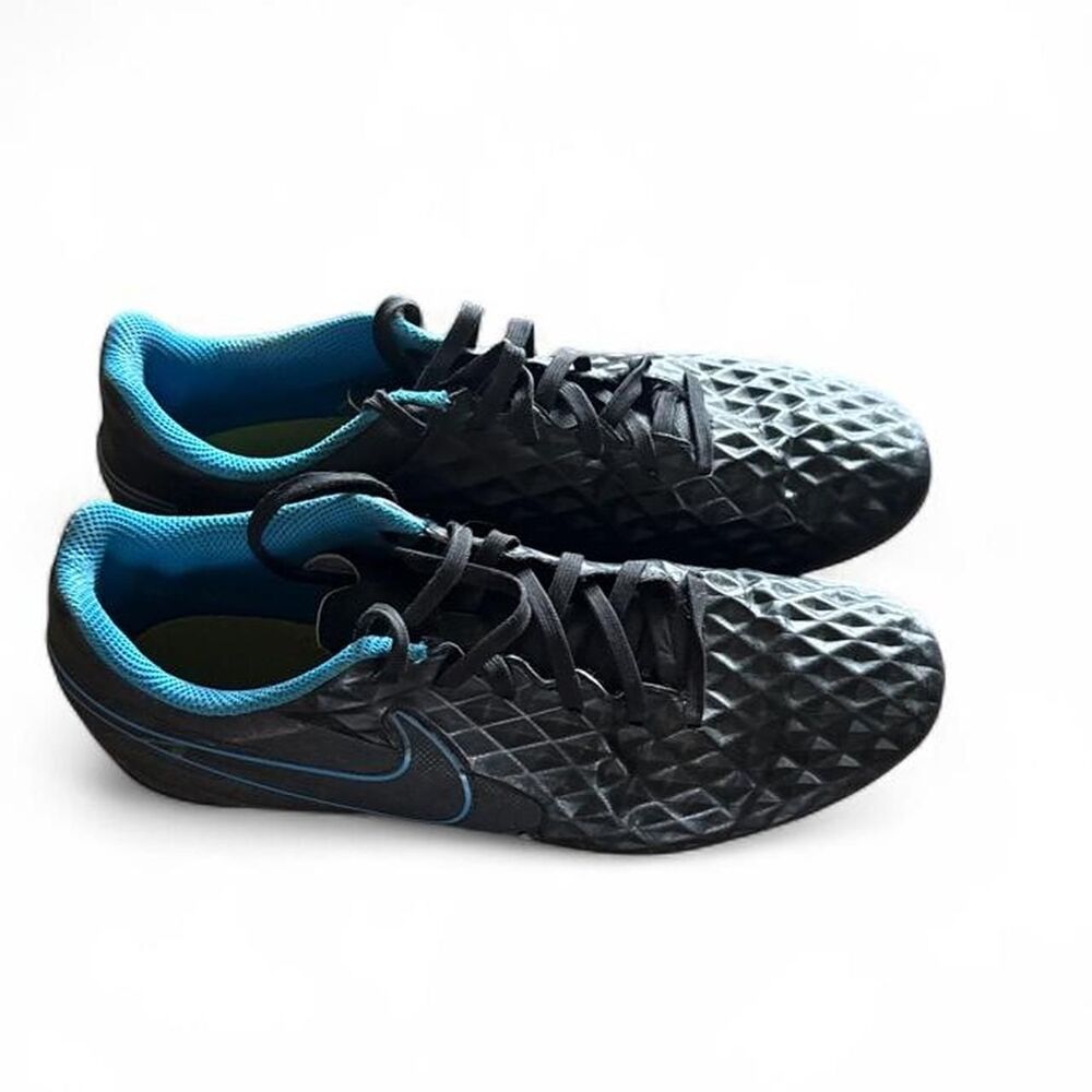 Nike kids Blue and Black Boots/Cleats